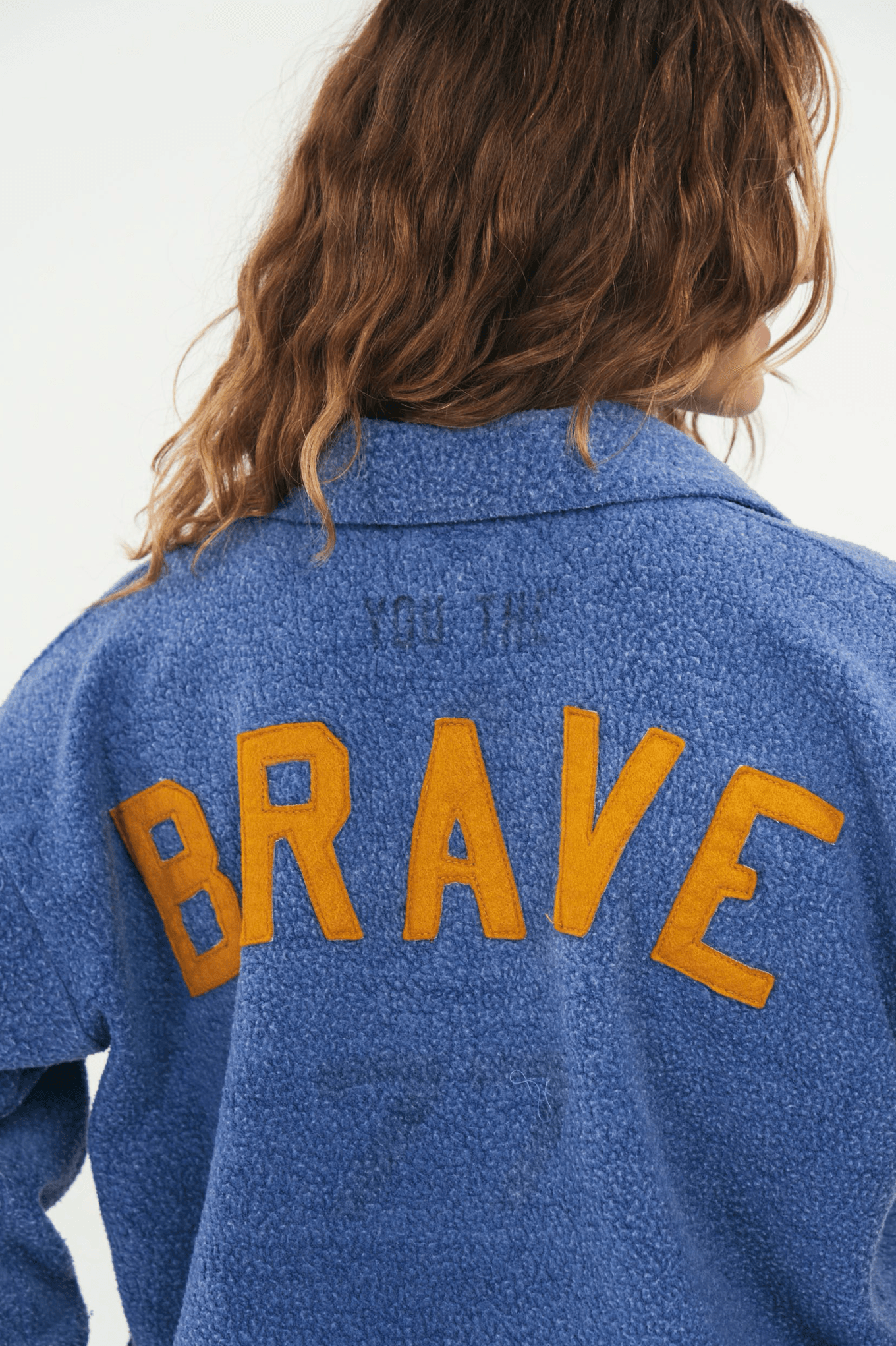 3 Button Collared Sweat "BRAVE" - youthebrave